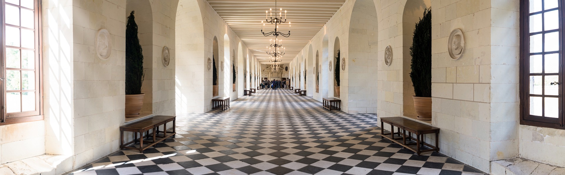 french-chateau-hallway-luxury-travel