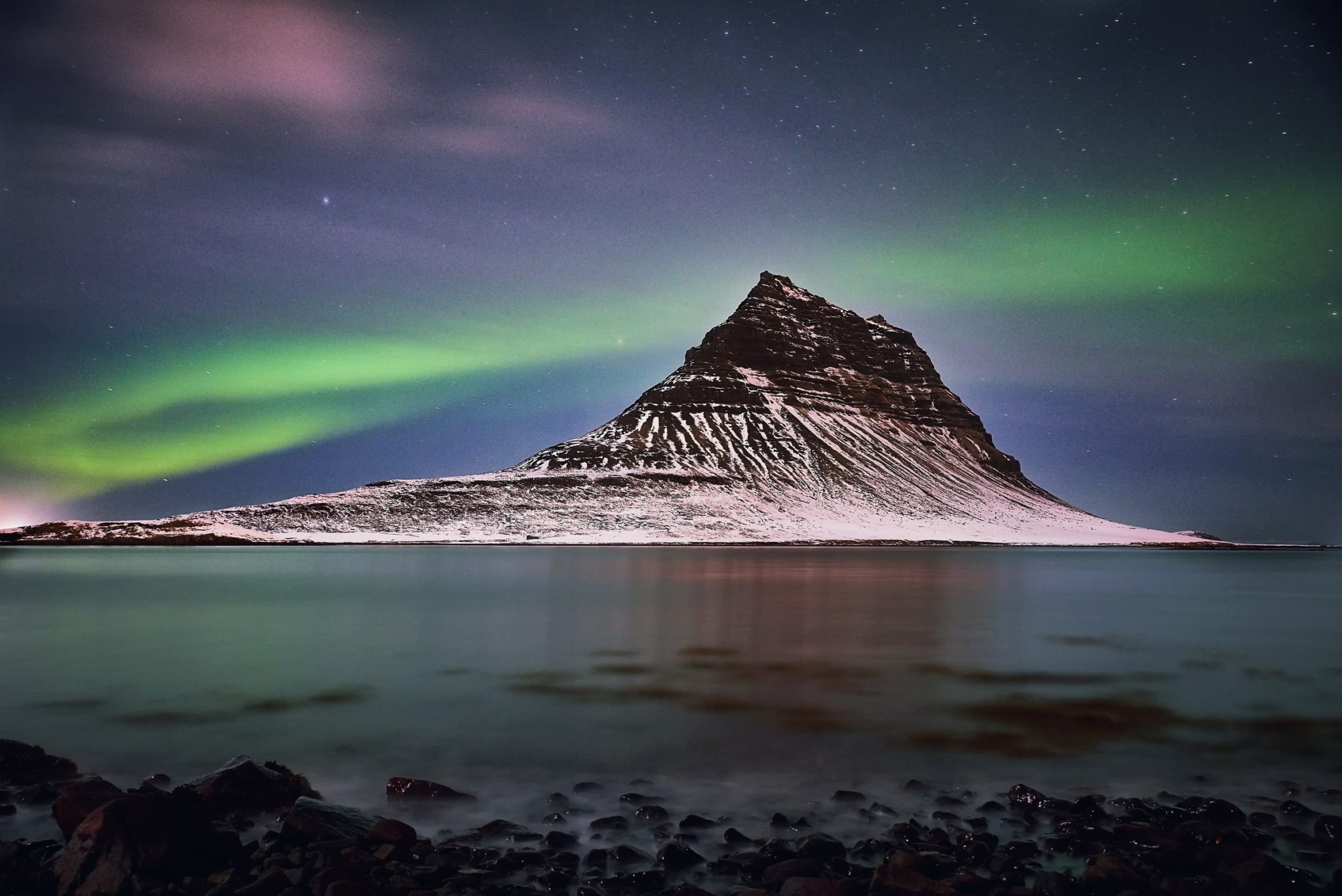 iceland northern lights view