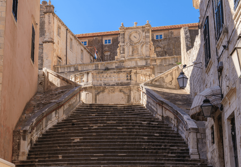 dubrovnik jesuit staircase
