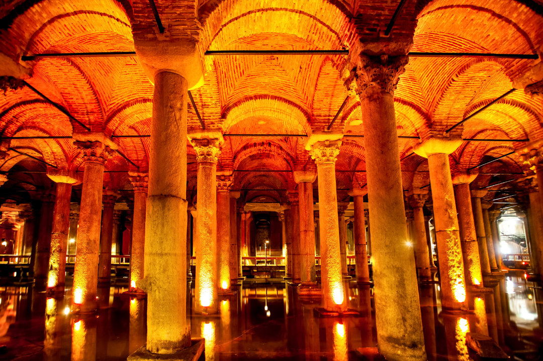 Basilica Cistern - Istanbul Turkey