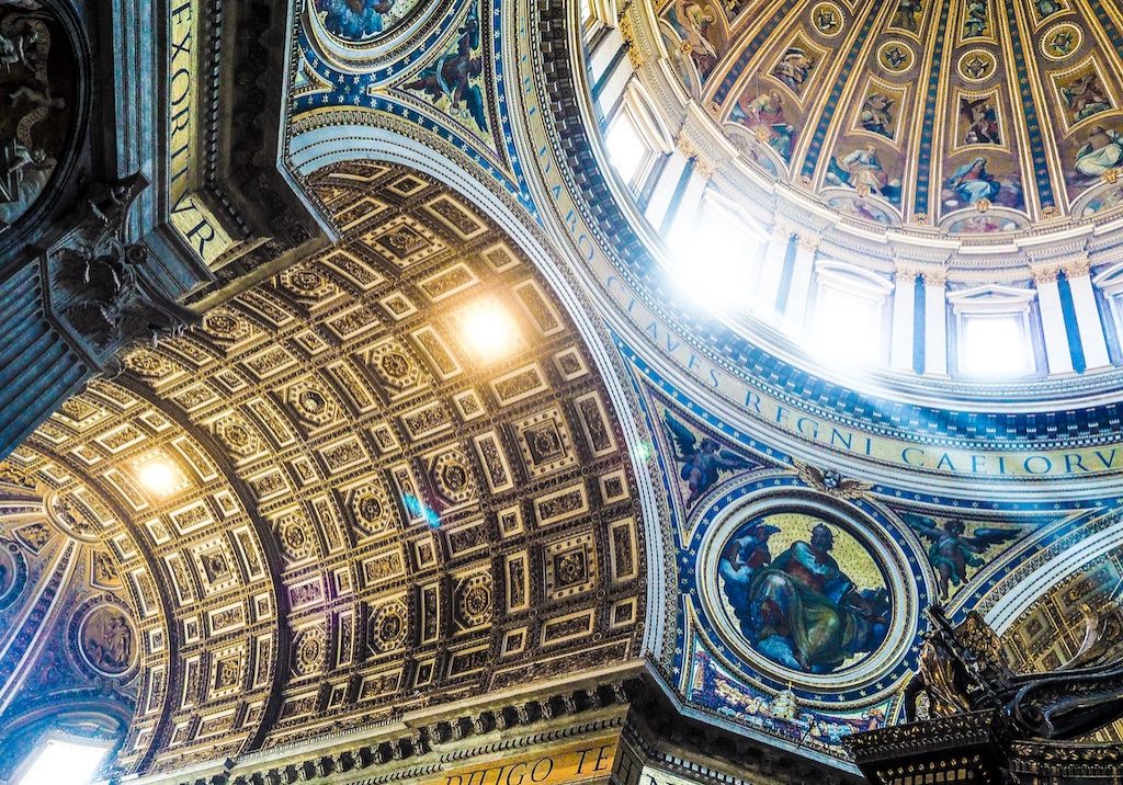 Inside st. peter's basilica Vatican City, Italy