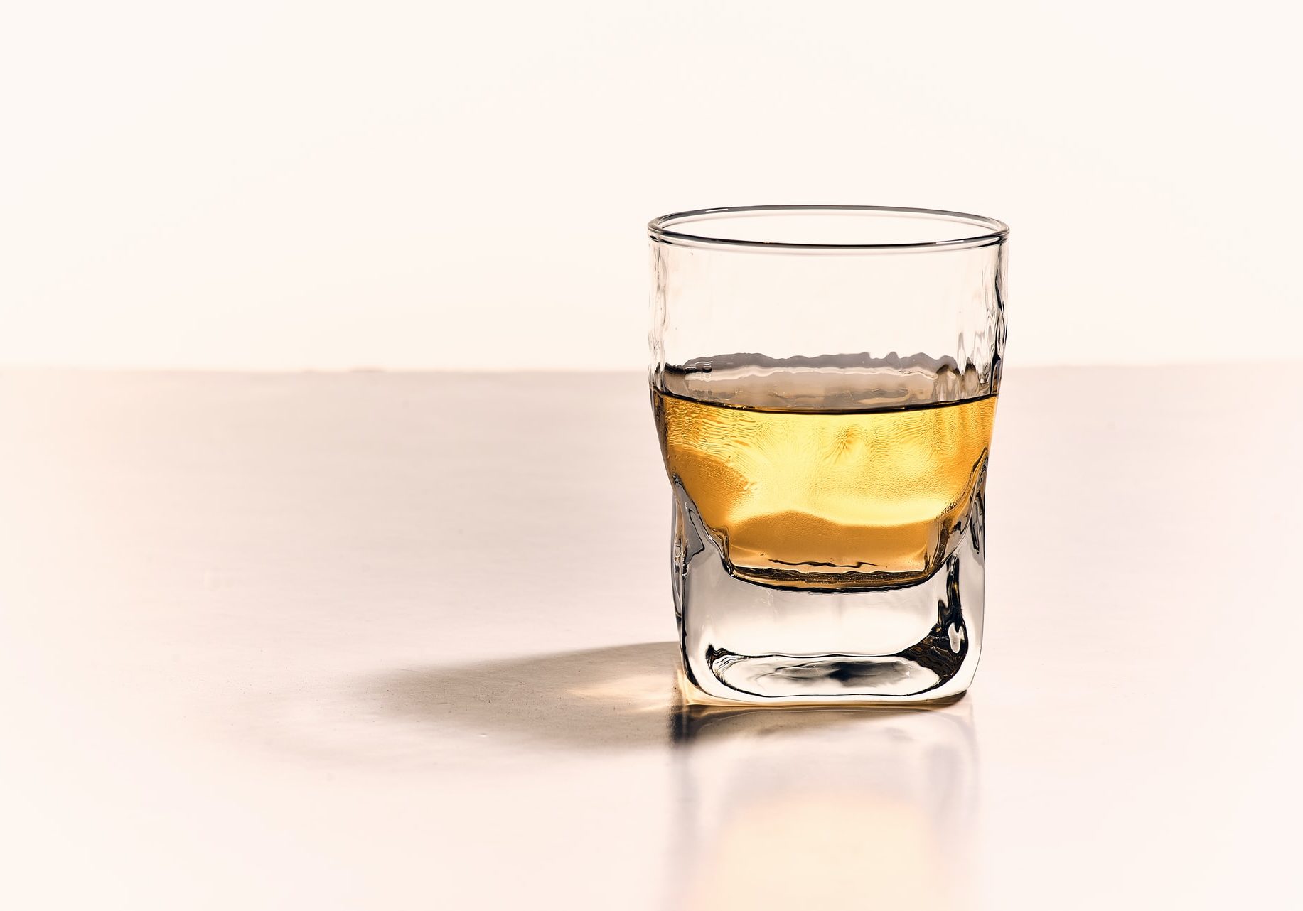 Greek alcoholic drink in glass