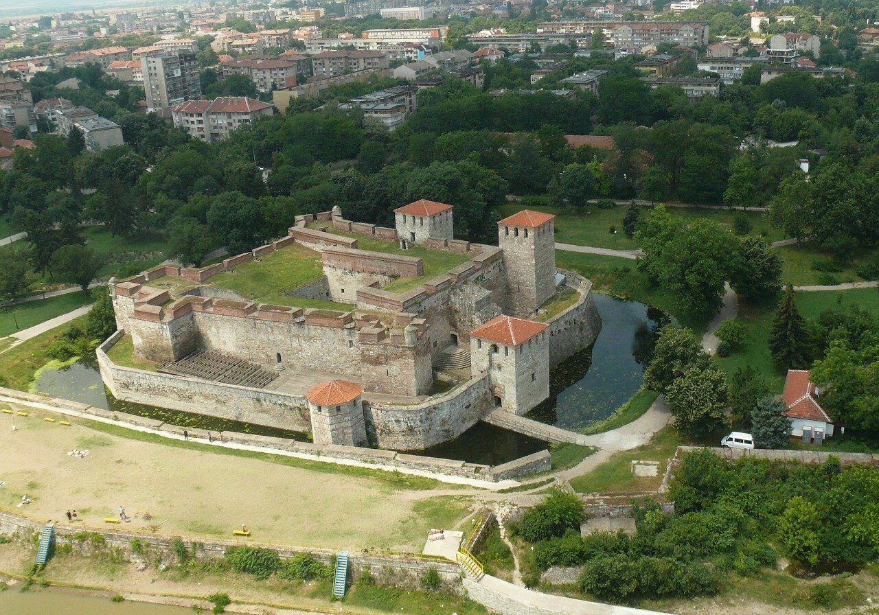 Bulgaria fortress along Danube River