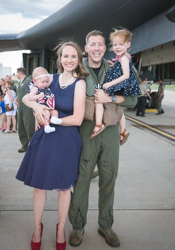 military spouse on deployment homecoming