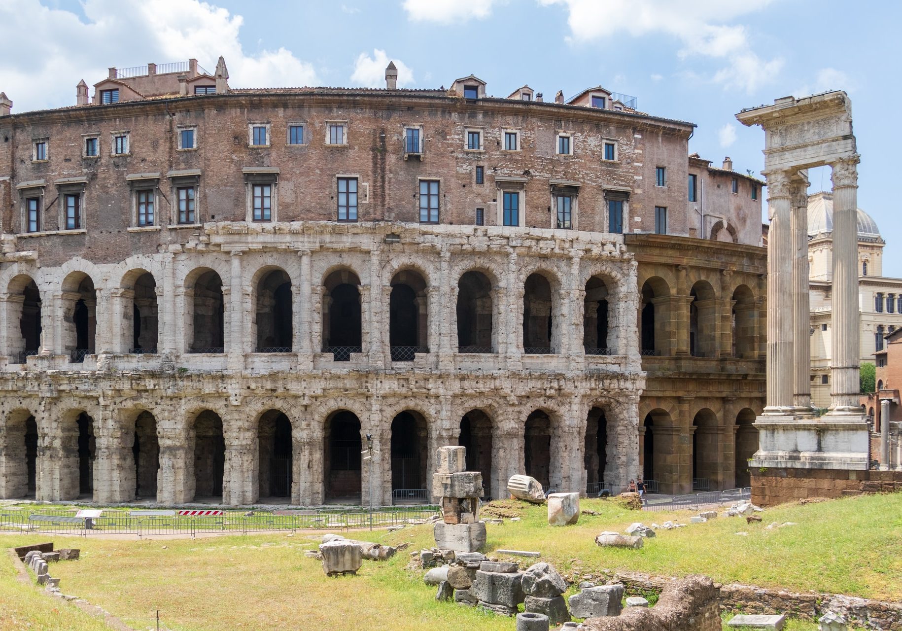 teatro marcello - ancient ruins in Rome