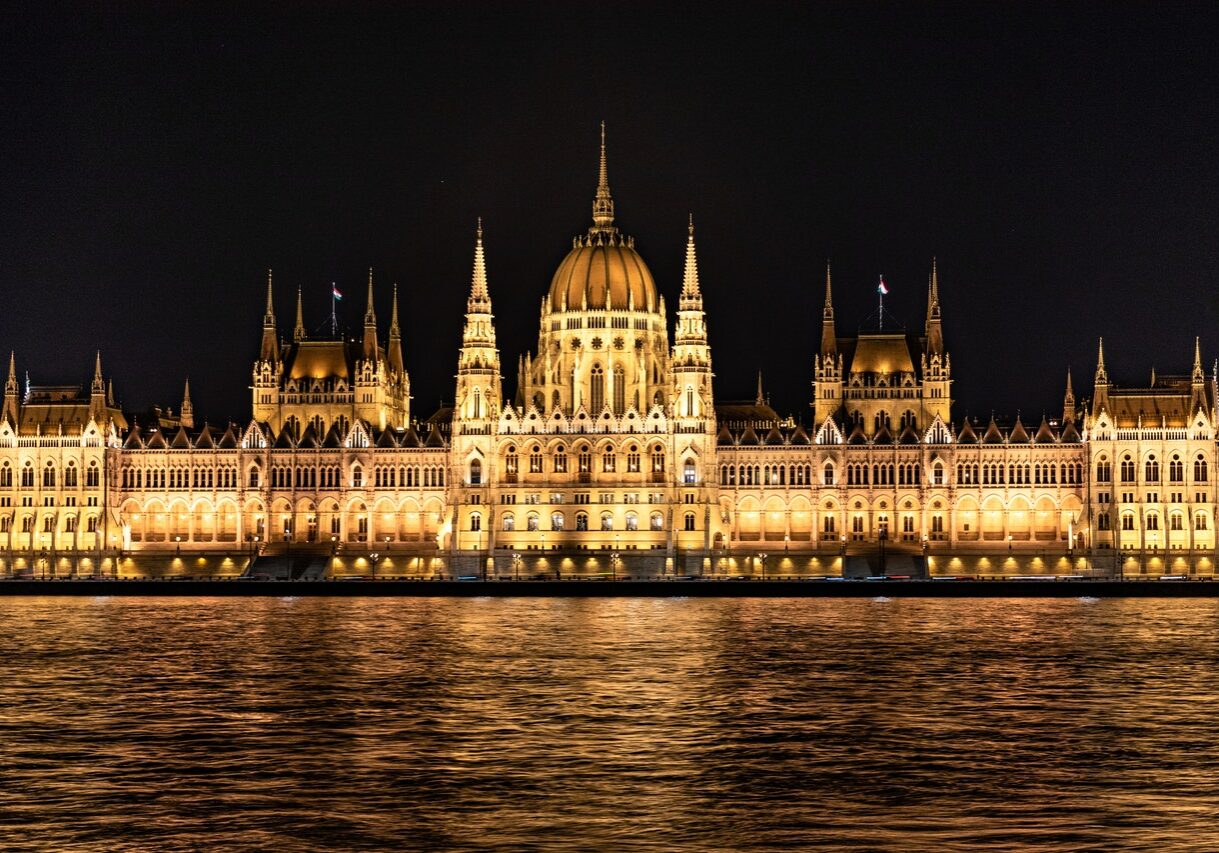 Hungarian Parliament building Budapest Hungary